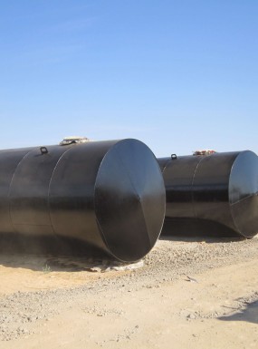 Стальные накопительные емкости